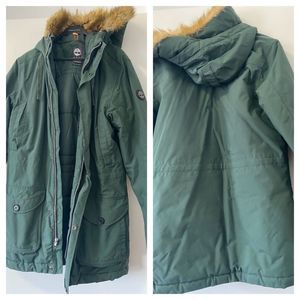 Timberland Green Men Parka Size S